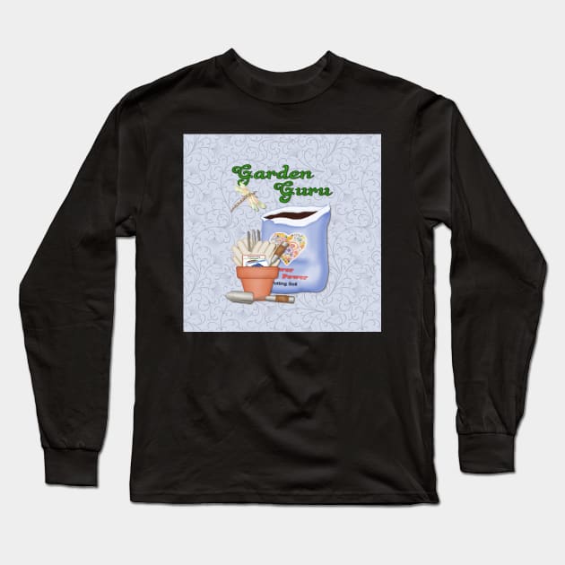 Garden Guru Long Sleeve T-Shirt by SpiceTree